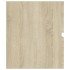 Mueble lavabo madera contrachapada roble Sonoma 100x38,5x45