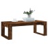 Mesa de centro madera de ingeniería roble ahumado 102x50x35