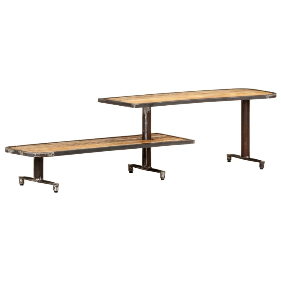 Mueble para TV de madera maciza de mango 160x30x40