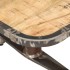 Mueble para TV de madera maciza de mango 160x30x40