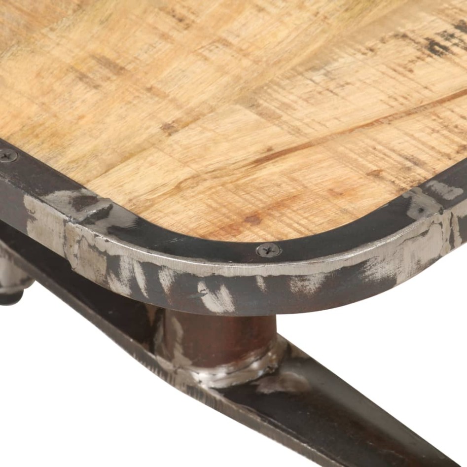 Mueble para TV de madera maciza de mango 160x30x40