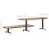 Mueble para TV de madera maciza de mango 160x30x40