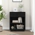 Mesa consola de madera maciza de pino negro 60x34x75