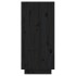 Mesa consola de madera maciza de pino negro 60x34x75