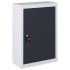 Armario de herramientas de pared industrial metal gris y
