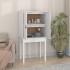 Aparador alto madera maciza de pino blanco 60x40x120