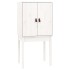 Aparador alto madera maciza de pino blanco 60x40x120