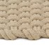 Alfombra rectangular algodón natural 160x230