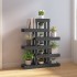Soporte para plantas madera maciza pino gris 85x25x109,5