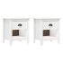 Mesitas de noche 2 uds Hill madera maciza de pino 46x35x49,5