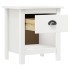 Mesitas de noche 2 uds Hill madera maciza de pino 46x35x49,5