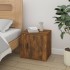 Mesitas de noche 2 unidades color roble ahumado 50x39x47