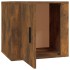 Mesitas de noche 2 unidades color roble ahumado 50x39x47