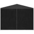 Carpa para celebraciones gris antracita 3x3