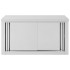 Armario pared de cocina puertas correderas acero 90x40x50