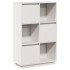 Aparador alto de madera maciza de pino blanco 74x35x117