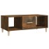 Mesa de centro madera contrachapada roble ahumado 102x50x40