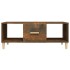 Mesa de centro madera contrachapada roble ahumado 102x50x40
