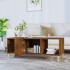 Mesa de centro madera contrachapada roble ahumado 102x50x40