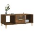 Mesa de centro madera contrachapada roble ahumado 102x50x40