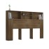 Mueble cabecero color marrón roble 160x19x103,5