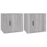 Mesitas de noche 2 unidades color gris Sonoma 50x39x47
