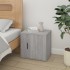 Mesitas de noche 2 unidades color gris Sonoma 50x39x47