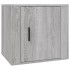 Mesitas de noche 2 unidades color gris Sonoma 50x39x47