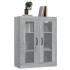Armario de pared colgante gris Sonoma 69,5x34x90