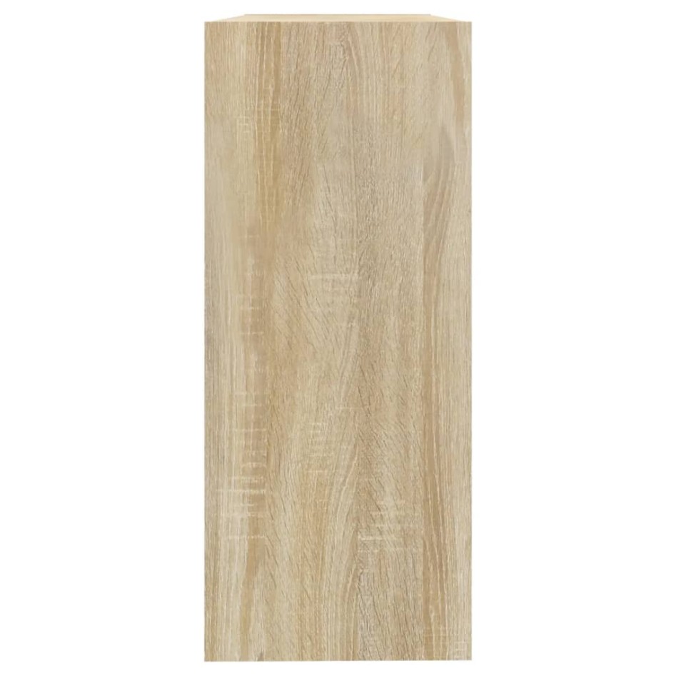 Estantería/divisor de espacios color roble Sonoma 100x30x72