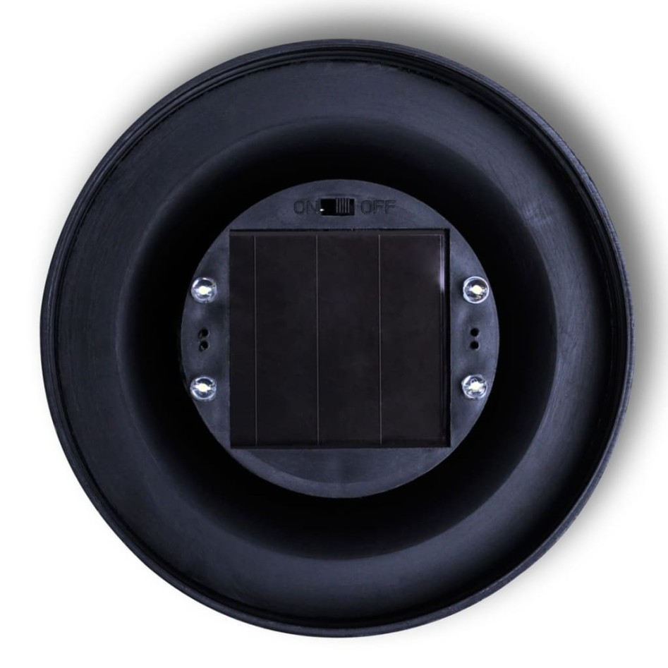 Lámparas de camino de jardín 2 uds LED 30 cm con