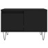 Mesa de centro madera contrachapada negro 55x55x36,5