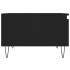 Mesa de centro madera contrachapada negro 55x55x36,5