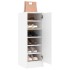 Mueble zapatero de aglomerado blanco 32x35x92