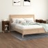 Mesitas noche 2 uds madera contrachapada roble humo 40x35x70