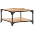 Mesa de centro de madera maciza de mango 60x60x35