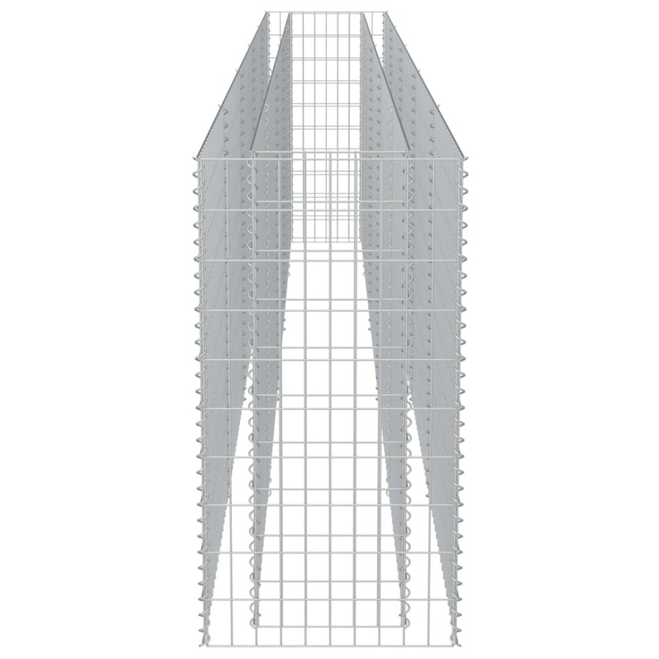 Arriate de gaviones de acero 450x50x100