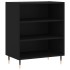 Aparador madera de ingeniería negro 57x35x70