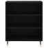 Aparador madera de ingeniería negro 57x35x70