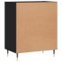 Aparador madera de ingeniería negro 57x35x70
