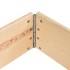 Collar de caja de pallet madera maciza de pino 50x150