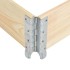 Collar de caja de pallet madera maciza de pino 50x150
