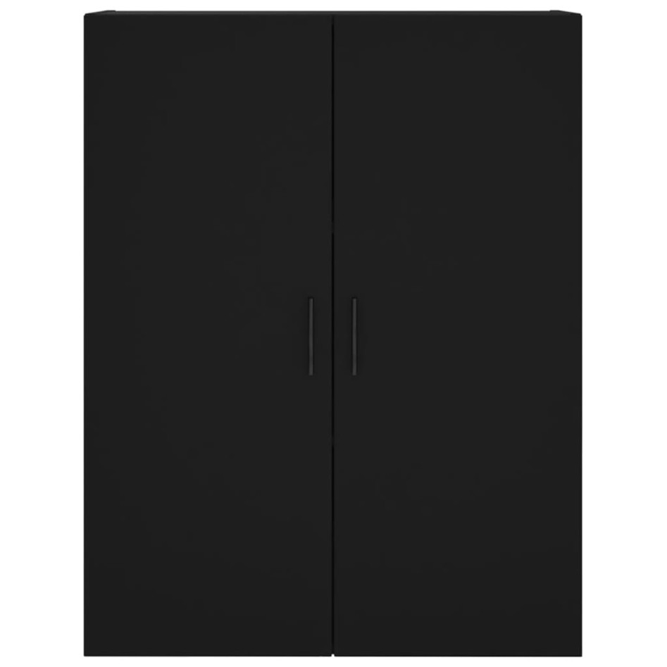 Armario de pared negro 69,5x34x90