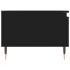 Mesa de centro madera contrachapada negro 90x50x36,5