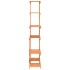 Soporte para flores de madera maciza abeto 75x25x140,5