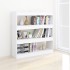 Estantería de libros/divisor de espacios blanco 100x30x103