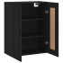 Armario de pared madera de ingeniería negro 69,5x34x90