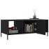 Mesa de centro madera contrachapada negro 102x50x40