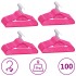 Juego de perchas ropa 100 uds antideslizantes terciopelo