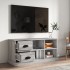 Mueble de TV madera contrachapada gris Sonoma 102x35,5x47,5